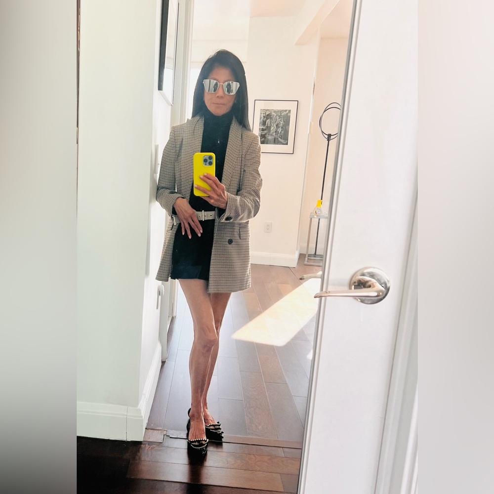 Women double breast blazer